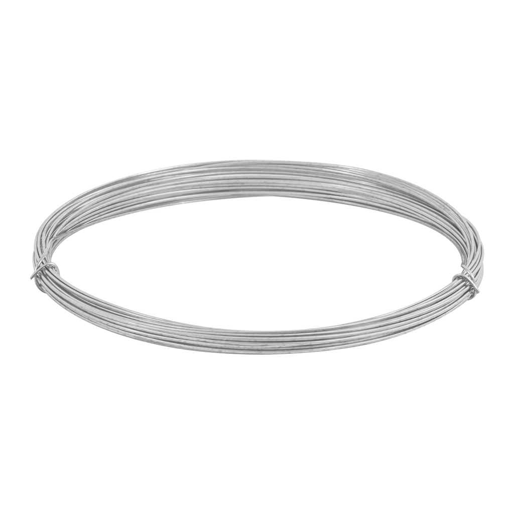 [T45115] Rollo de 30 g de alambre galvanizado calibre 20, en bolsa