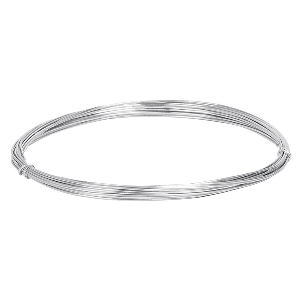 [T45112] Rollo de 30 g de alambre galvanizado calibre 22, en bolsa