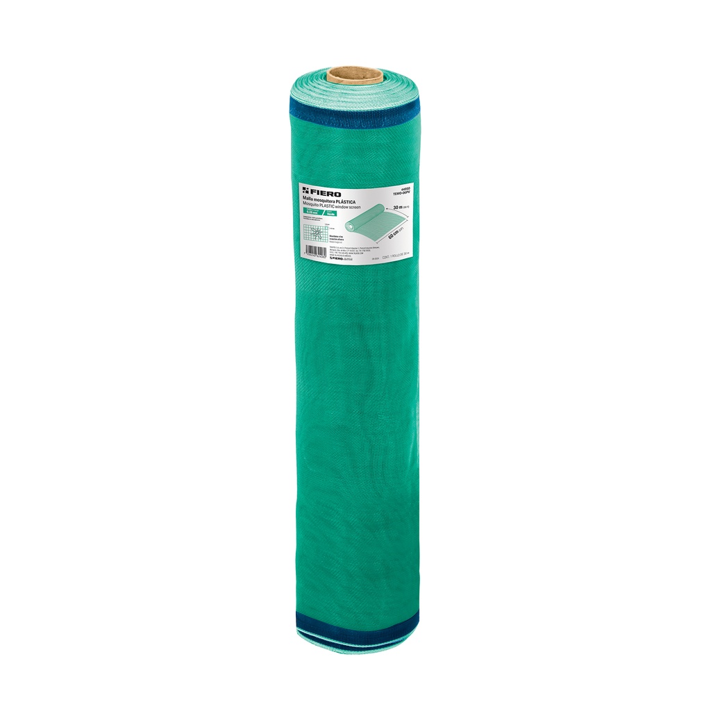 Rollo de 30 m x 0.6 m de malla mosquitera plástica verde - Pag 559