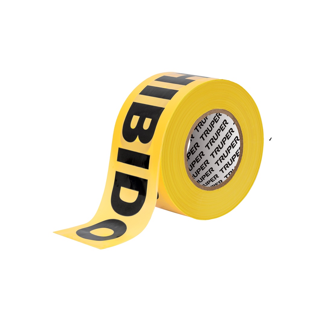 [T12579] Rollo de 305 m de cinta delimitadora 'Prohibido', Truper