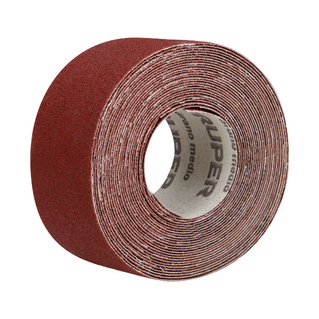 [T100569] Rollo de 5 m de lija para plomero grano 100 ancho 1-1/2'