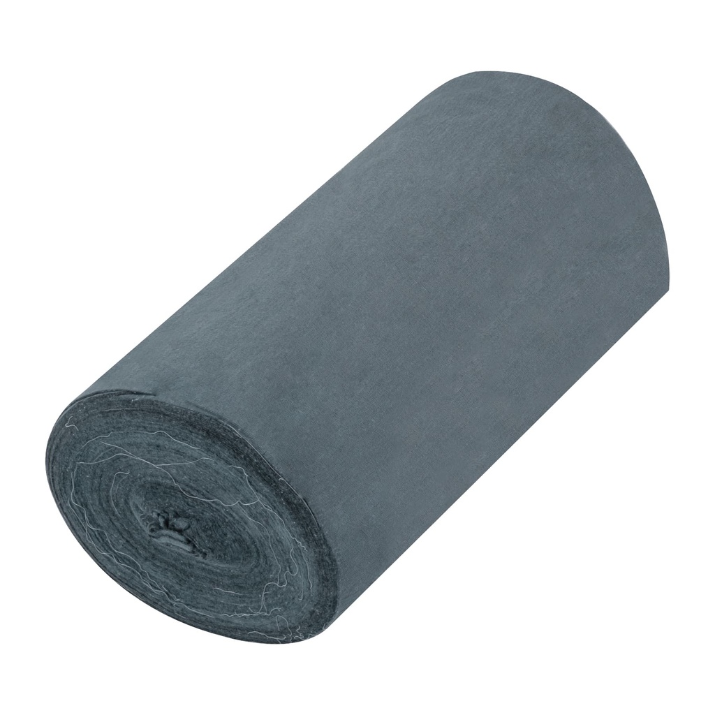 [T57003] Rollo de 50 m de franela gris de algodón, Klintek
