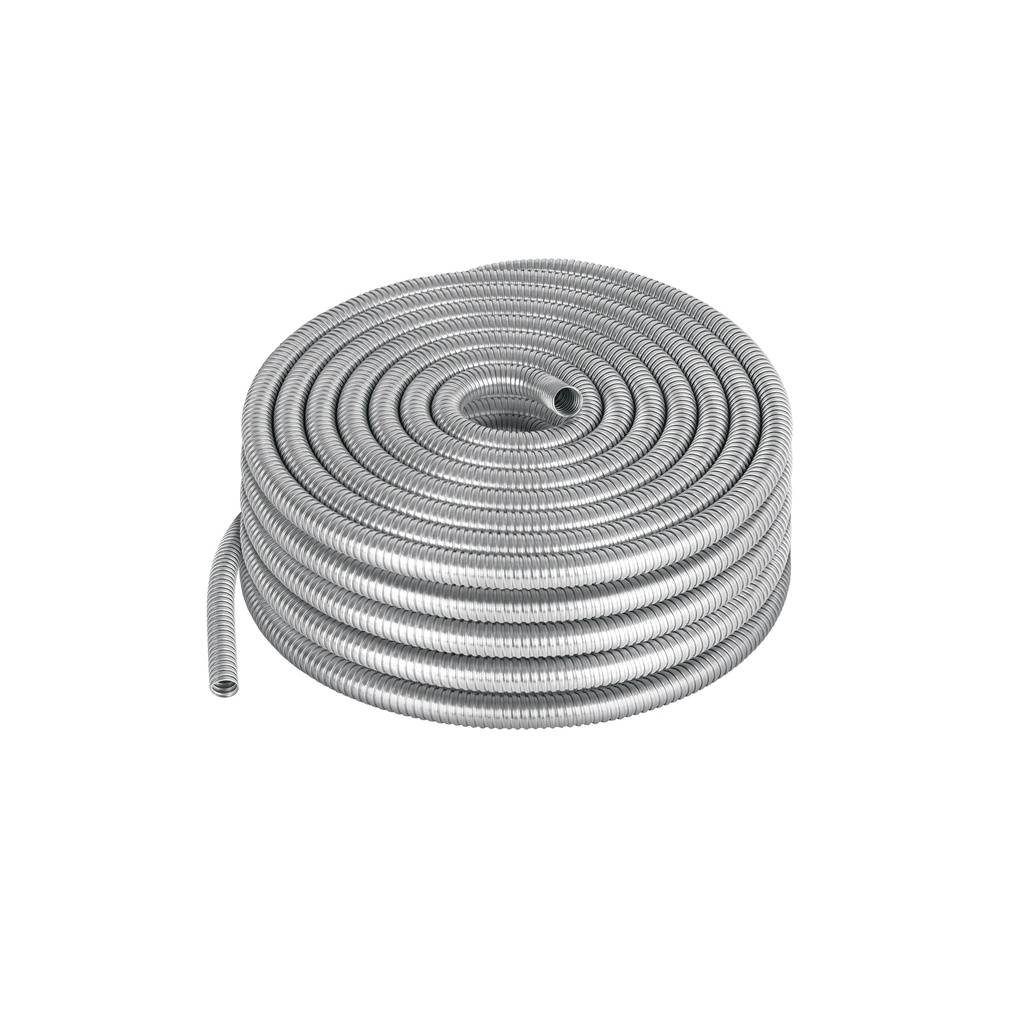 [T46901] Rollo de 50 m de tubo flexible metálico de 3/4', Volteck