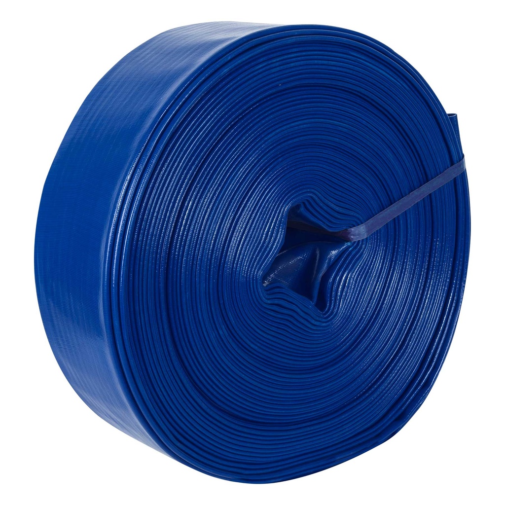 [T100867] Rollo de manguera plana de 4' x 50m de descarga p/motobomba
