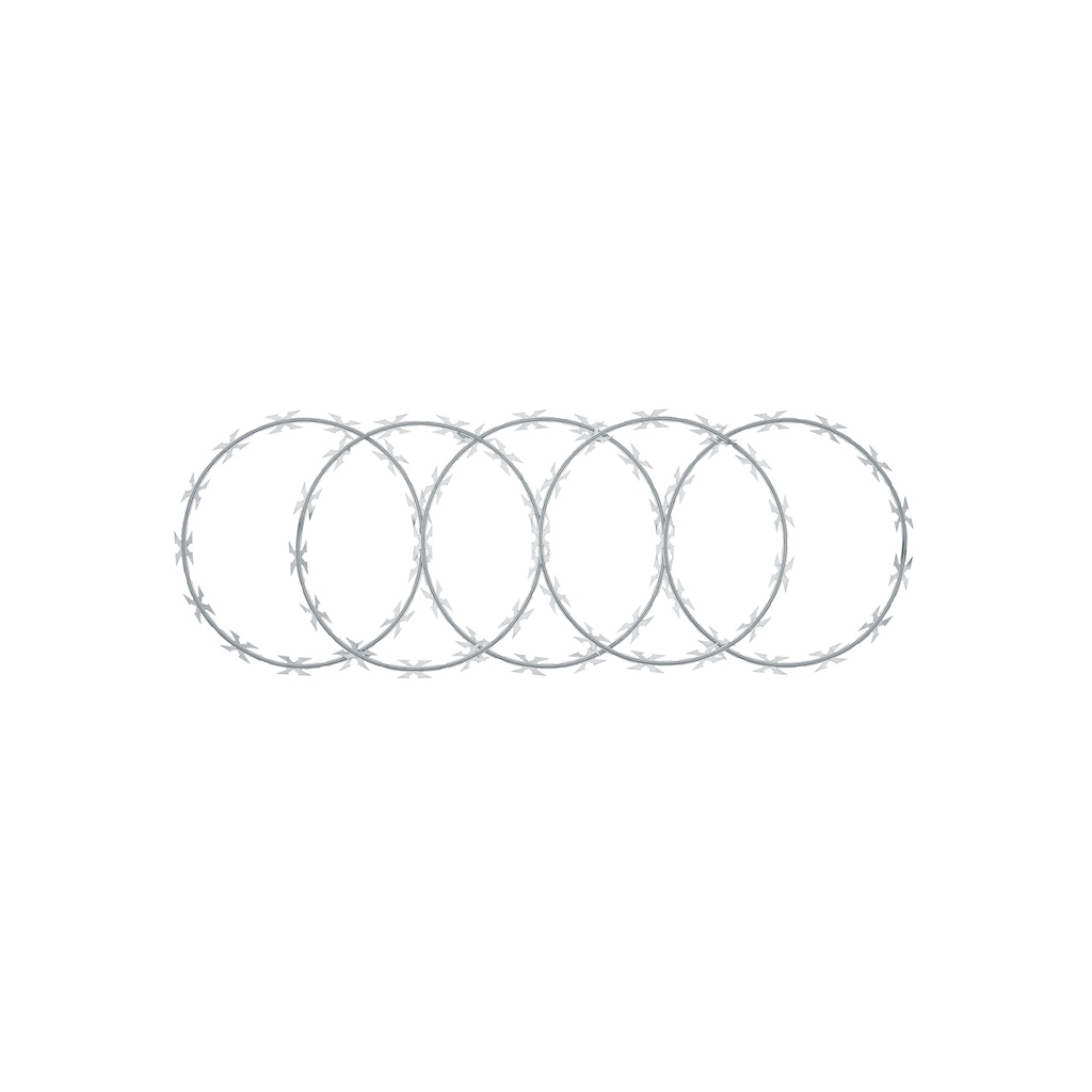 Rollo de púa concertina máxima seguridad, 45 cm diámetro - Pag 560