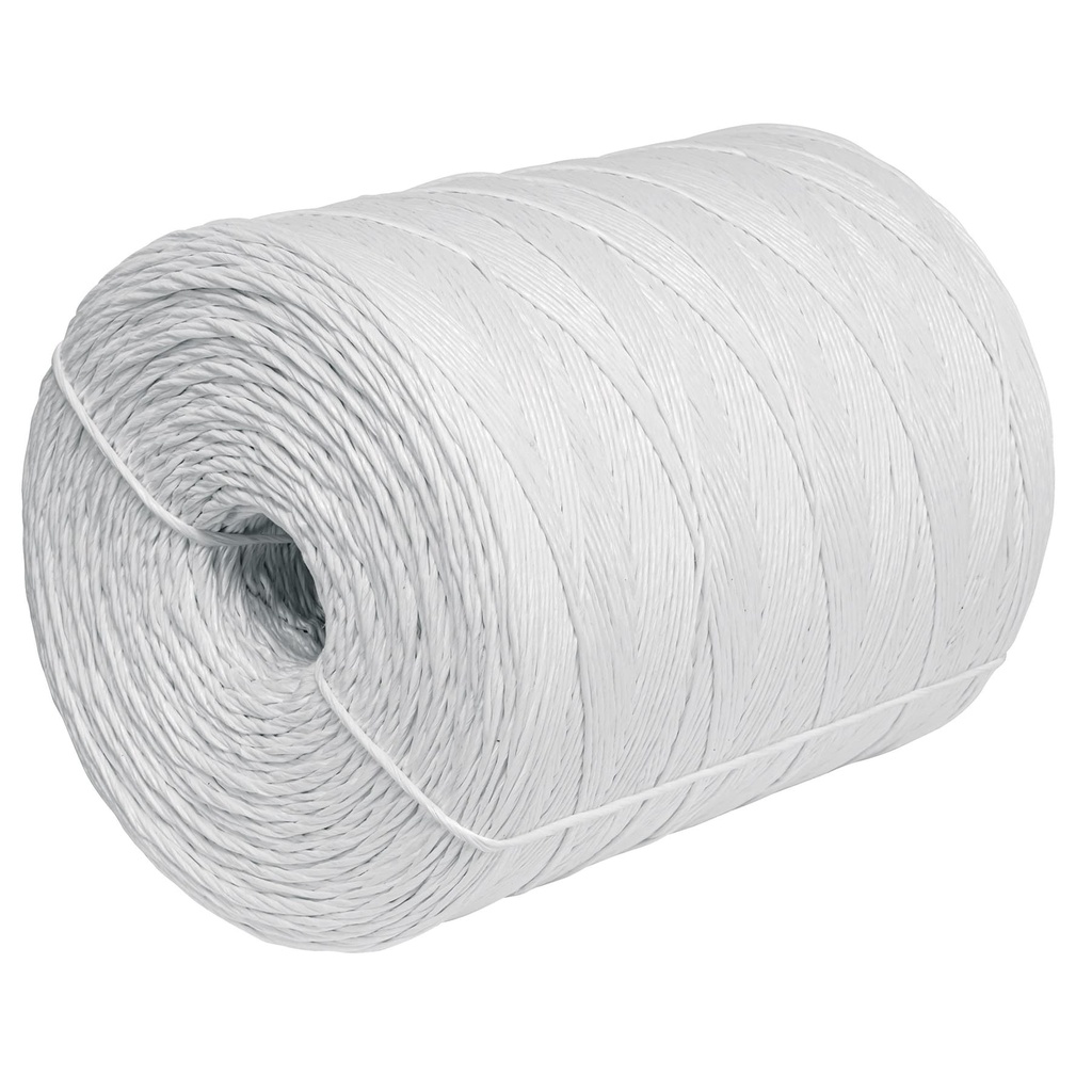 Rollo de rafia de 1125 m color blanco calibre 3.8 g/m - Pag 556