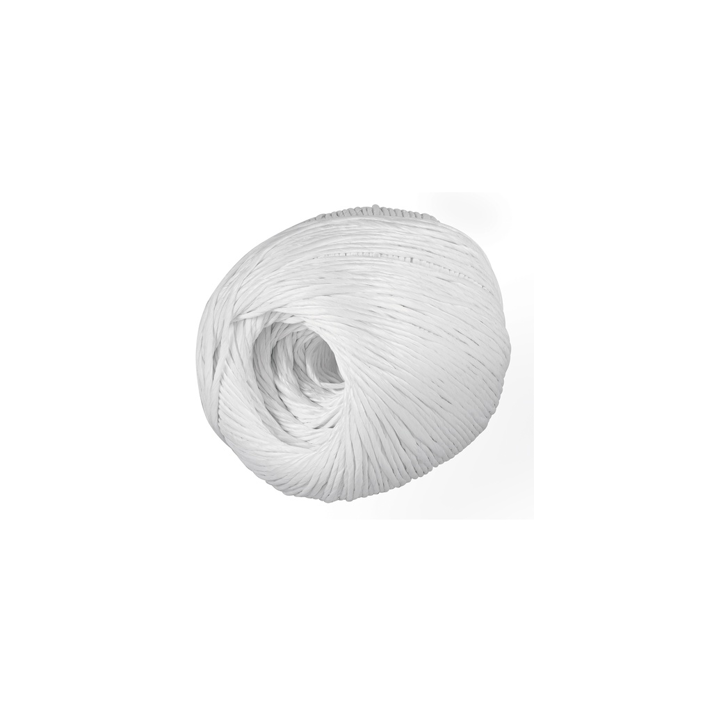[T45032] Rollo de rafia de 230 m color blanco calibre 2.2 g/m, Fiero