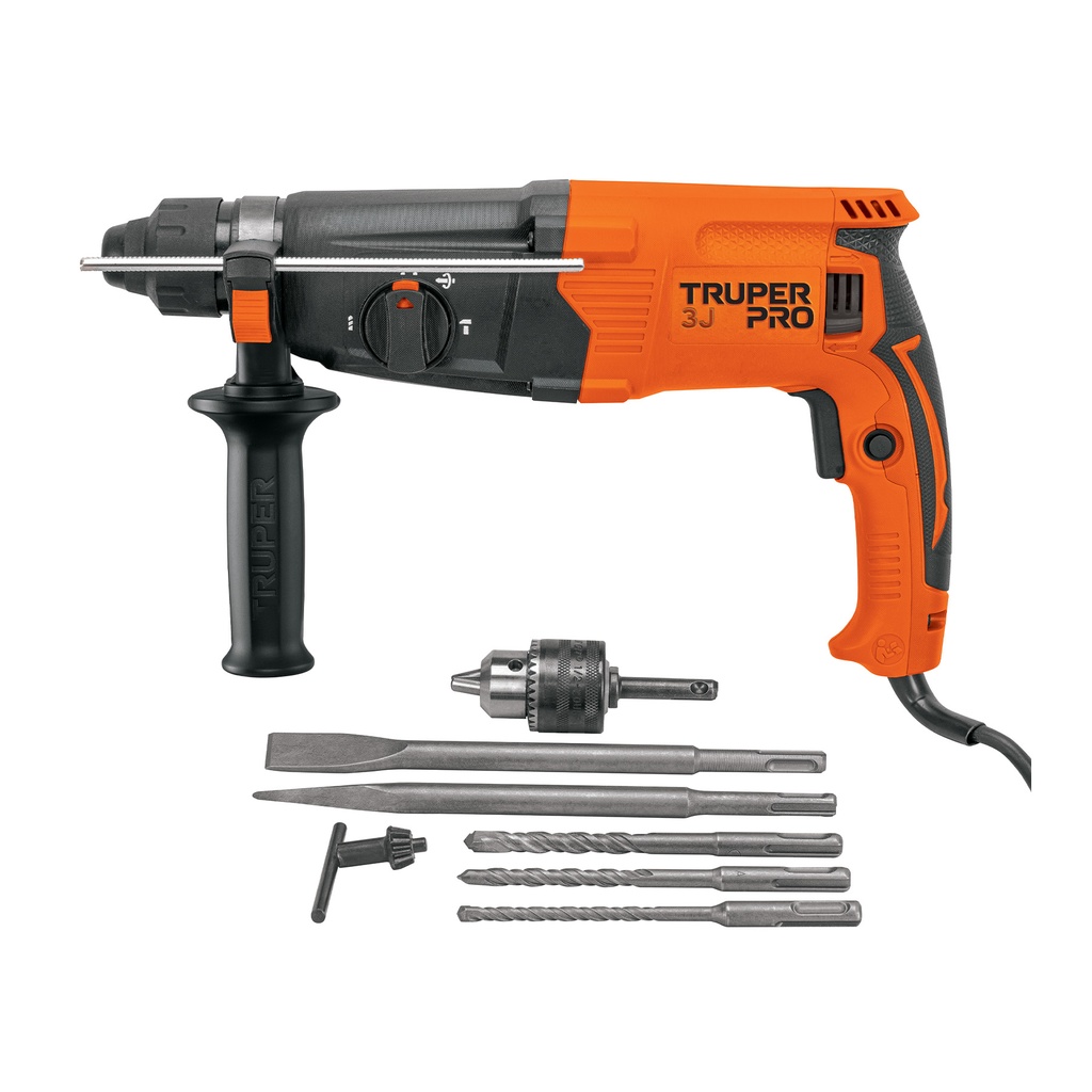 Rotomartillo SDS Plus 3 Joules 800 W, profesional Truper - Pag 245
