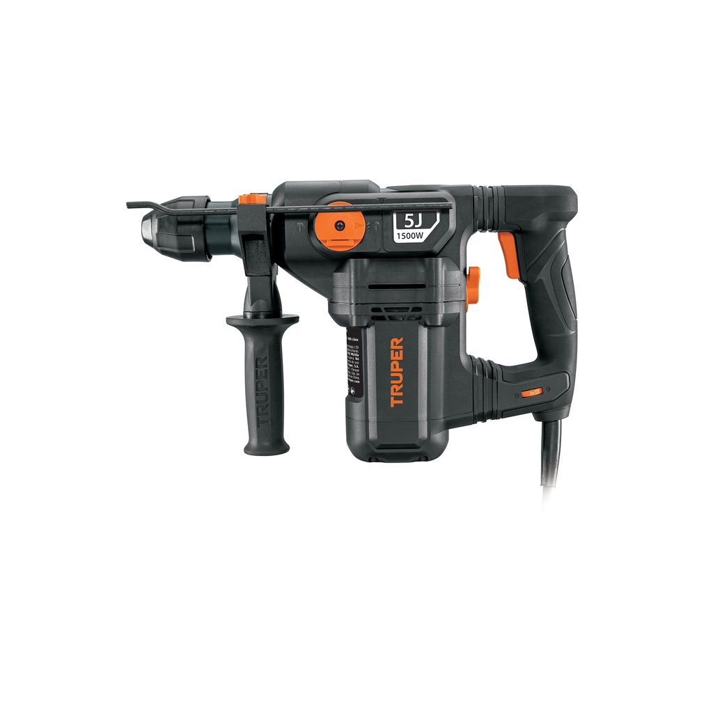 Rotomartillo SDS Plus 5 Joules 1500 W, industrial, Truper