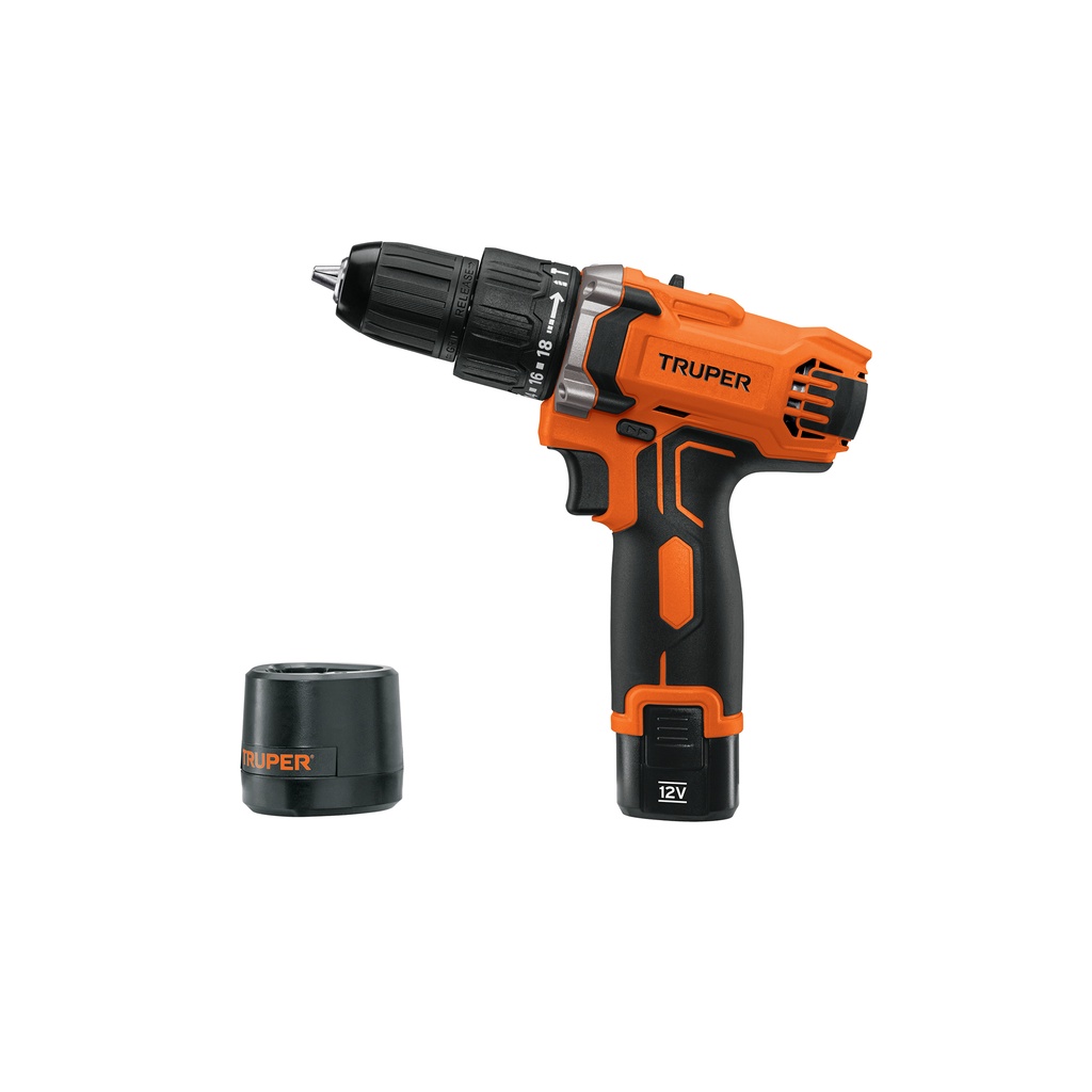 Rotomartillo compacto inalámbrico 3/8', 12 V, Truper - Pag 271