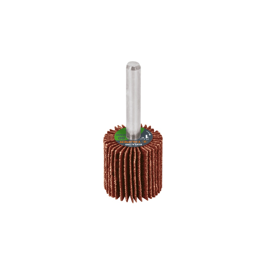 [T13033] Rueda flap de 1', grano 60, Truper