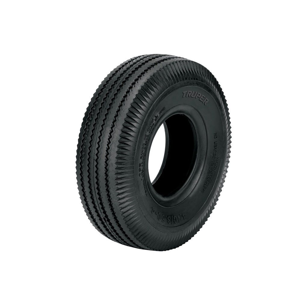 Rueda neumática de 10' sin cámara, Truper