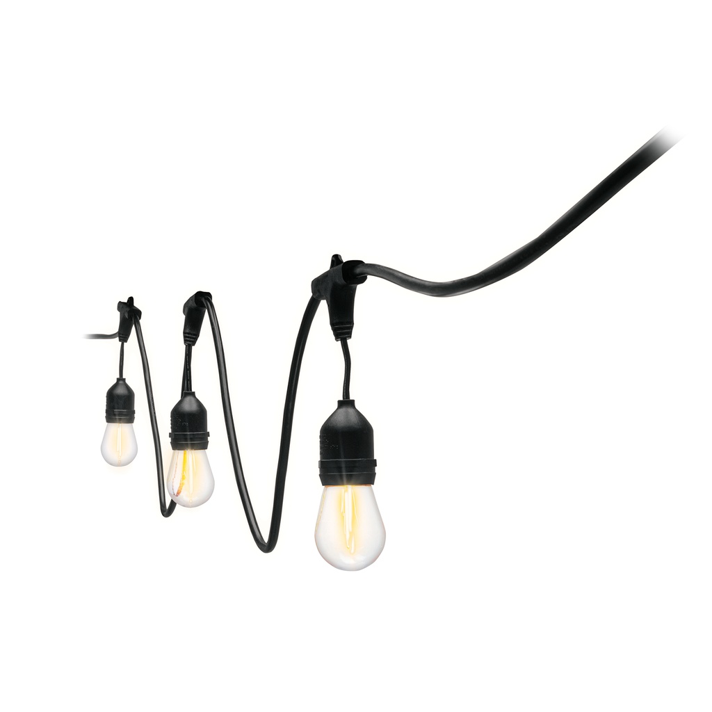 [T49991] Serie de 14.6 m con 24 luces de LED para exterior, Volteck