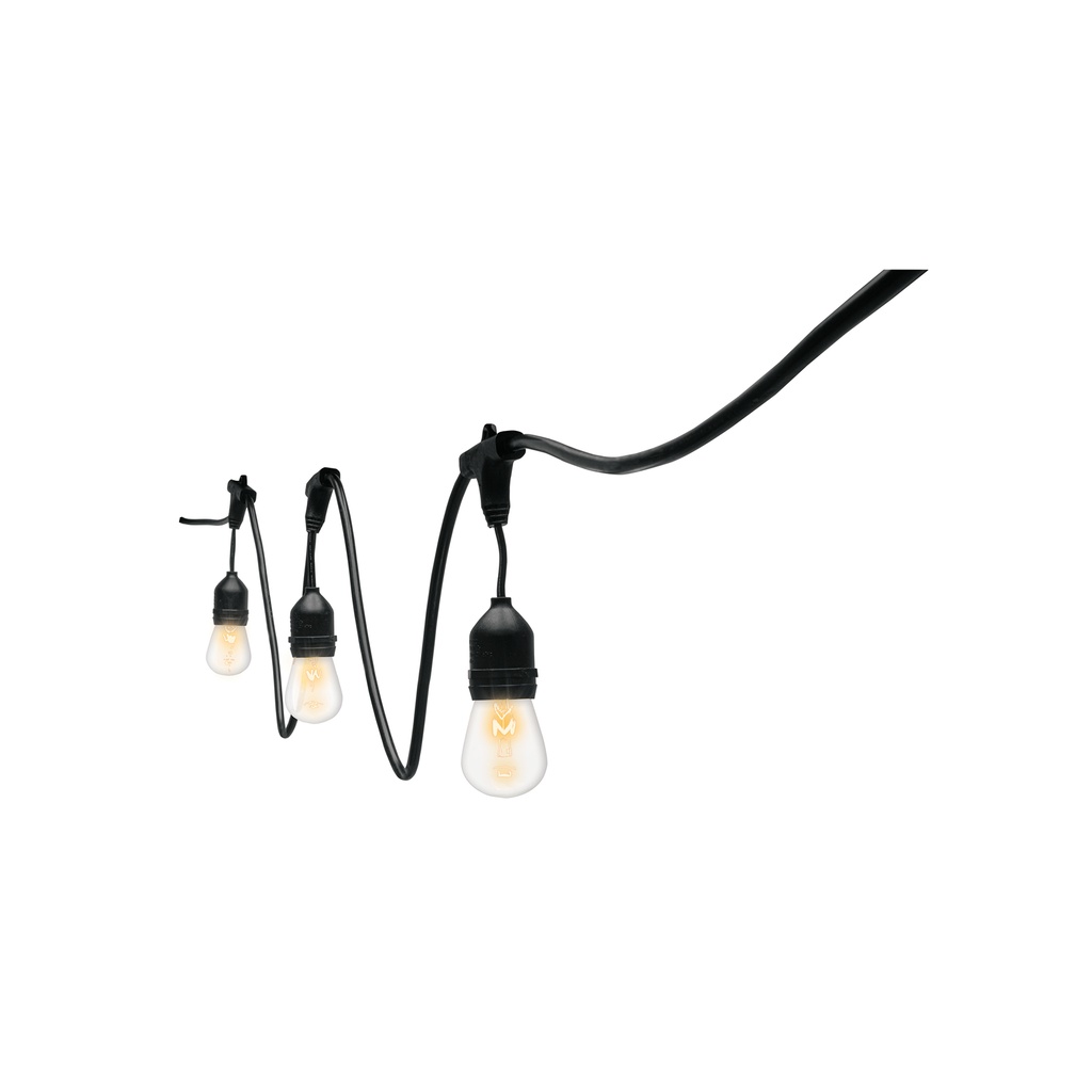 [T49993] Serie de 14.6 m con 24 luces incandescentes para exterior