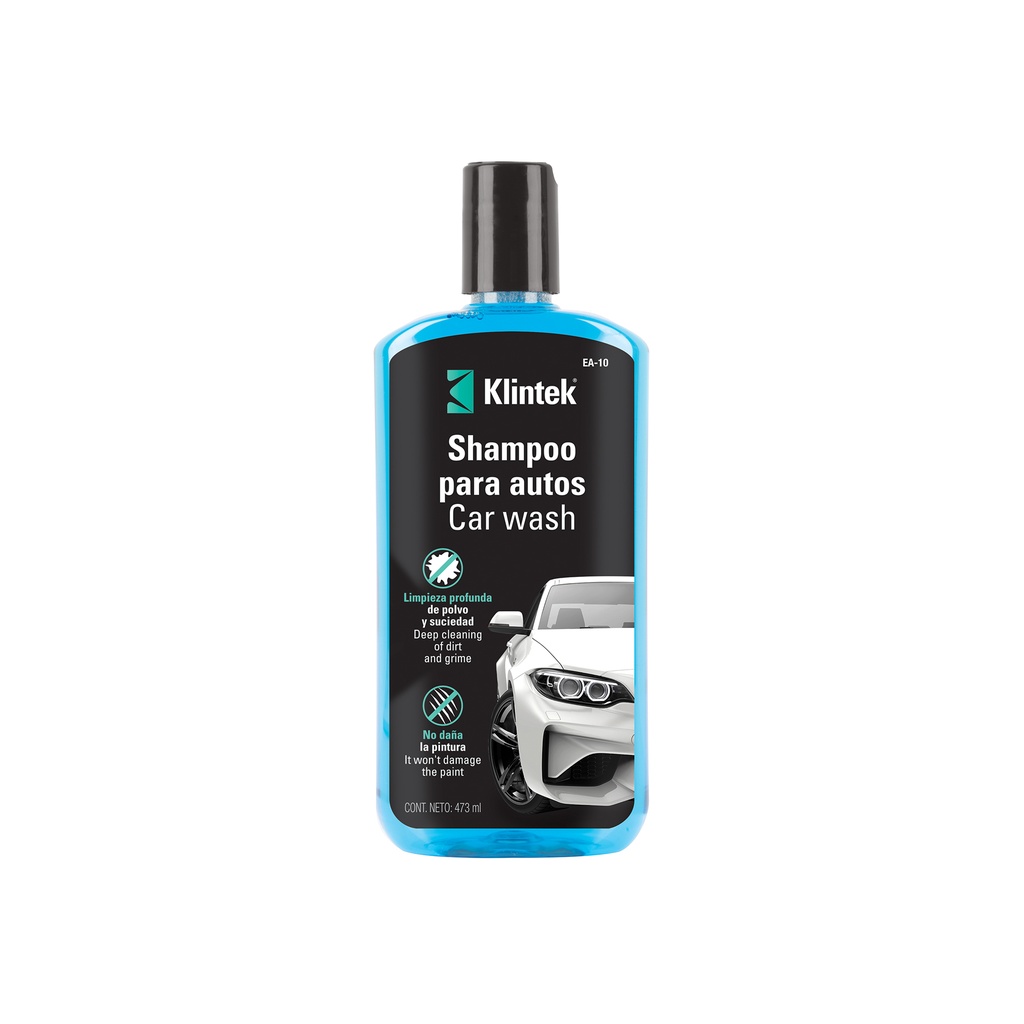 [T57084] Shampoo para auto, 473 ml, Klintek