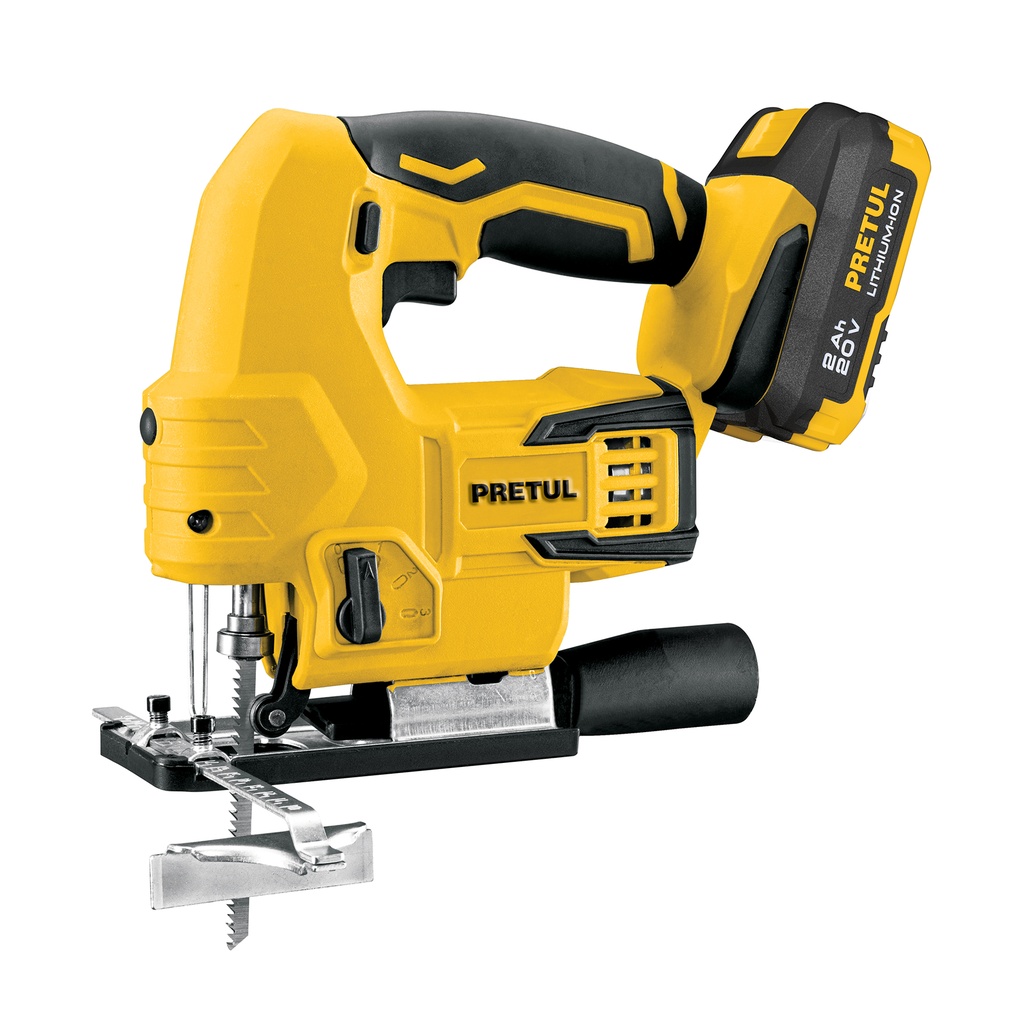 Sierra caladora inalámbrica, 20 V, Pretul