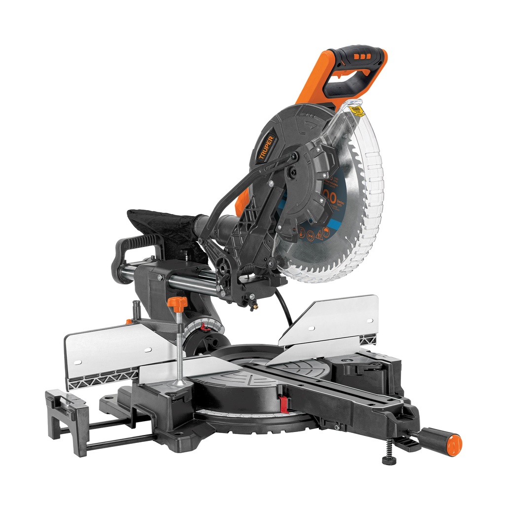 Sierra de inglete 12', 2000 W telescópica compuesta, Truper - Pag 236