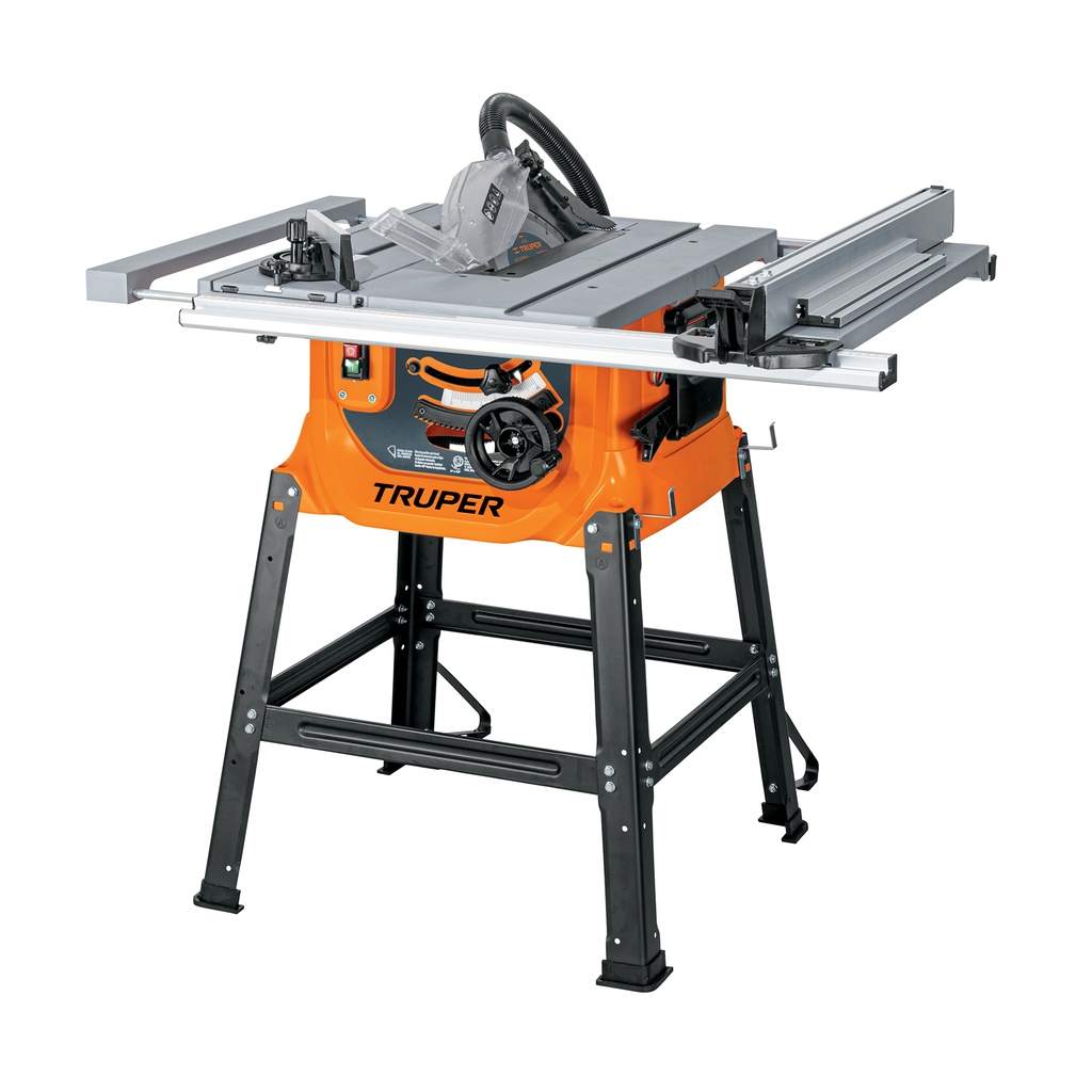 Sierra de mesa 10' de 1900 W (2-1/2 HP) con base, Truper - Pag 232