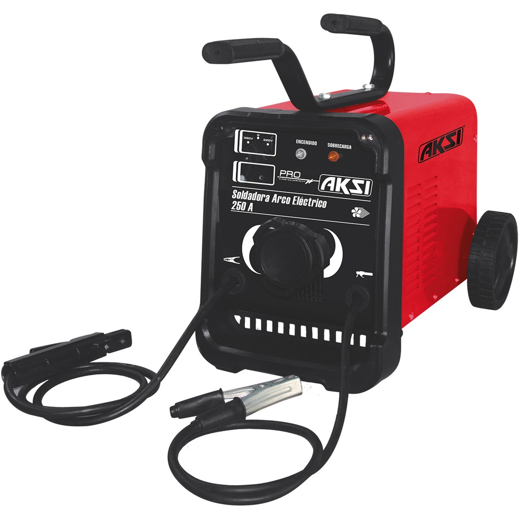 Soldadora arco eléctrico, corriente alterna 250A