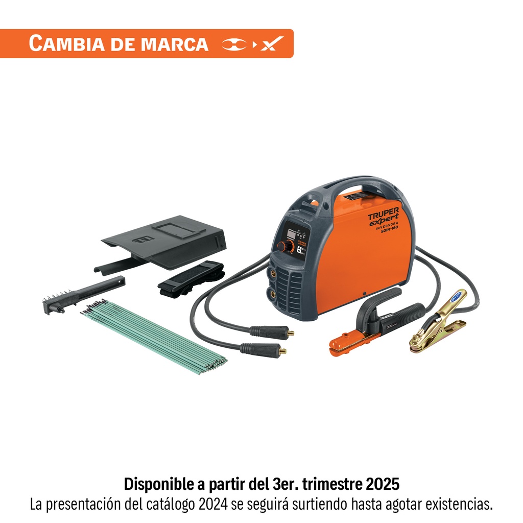 Soldadora inversora 160 A, 220 V, Truper