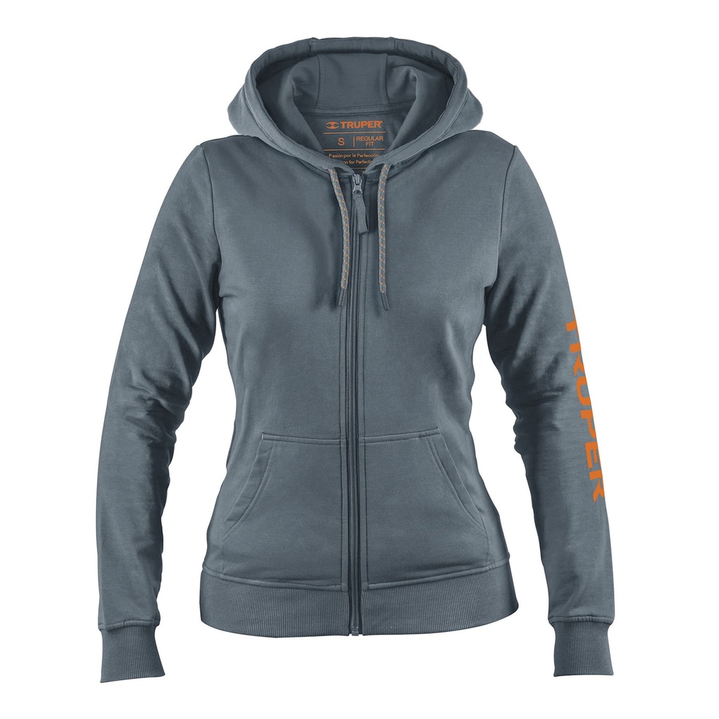 Sudadera gris para dama, talla CH, Truper - Pag 504