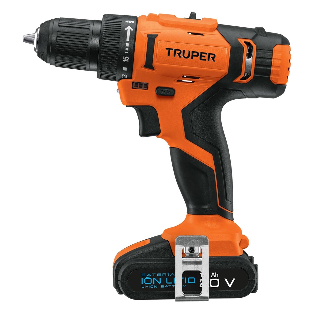 [T18154] Taladro inalámbrico 1/2', 20 V, Truper