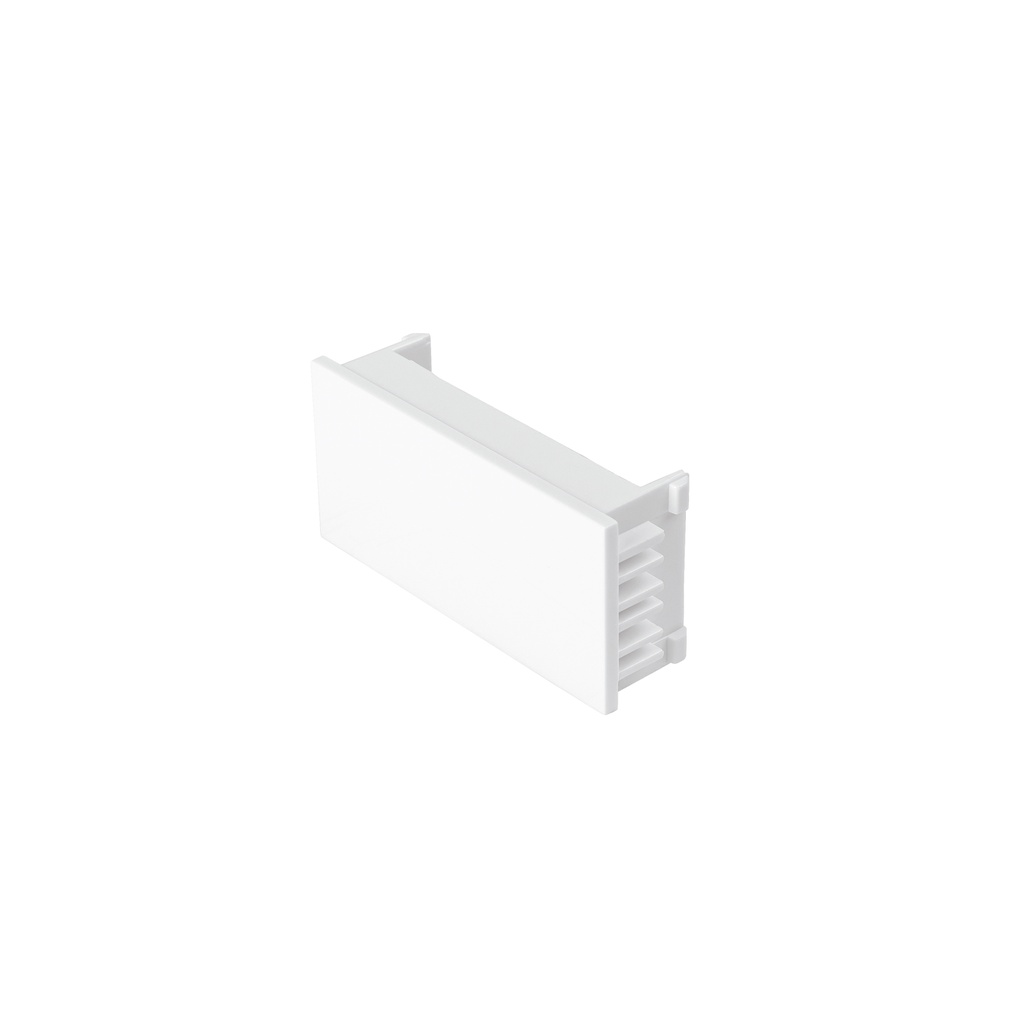 Tapón ciego, 1 módulo, línea Española, color blanco, Volteck - Pag 400