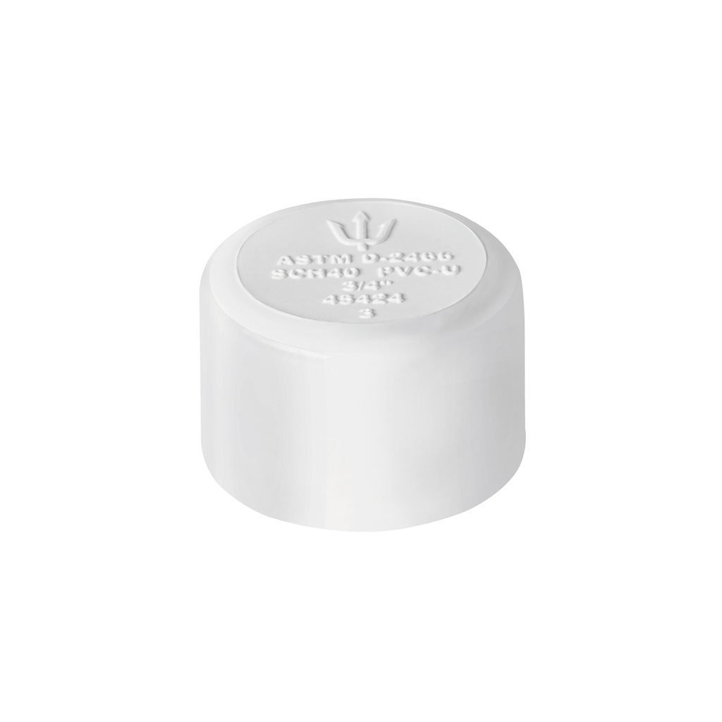 [T45424] Tapón de PVC 3/4', Foset