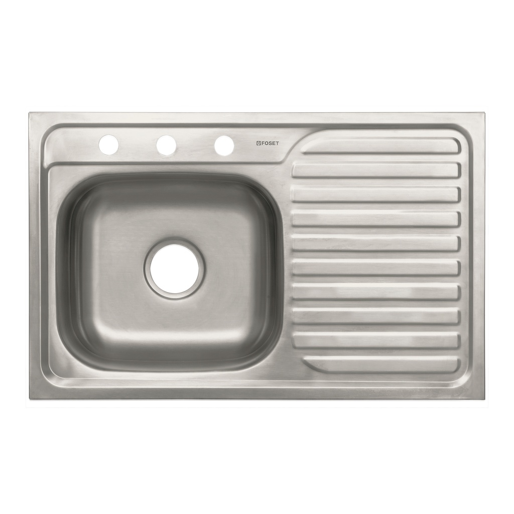 Tarja de sobreponer tina derecha 80 x 50 cm, Foset Basic - Pag 499