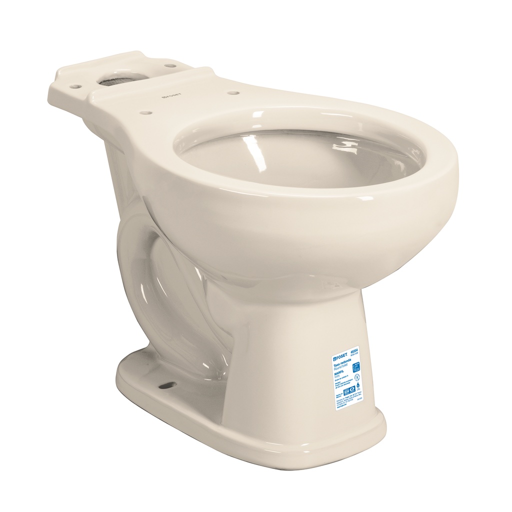 Taza redonda cerámica, marfil, Foset - Pag 542