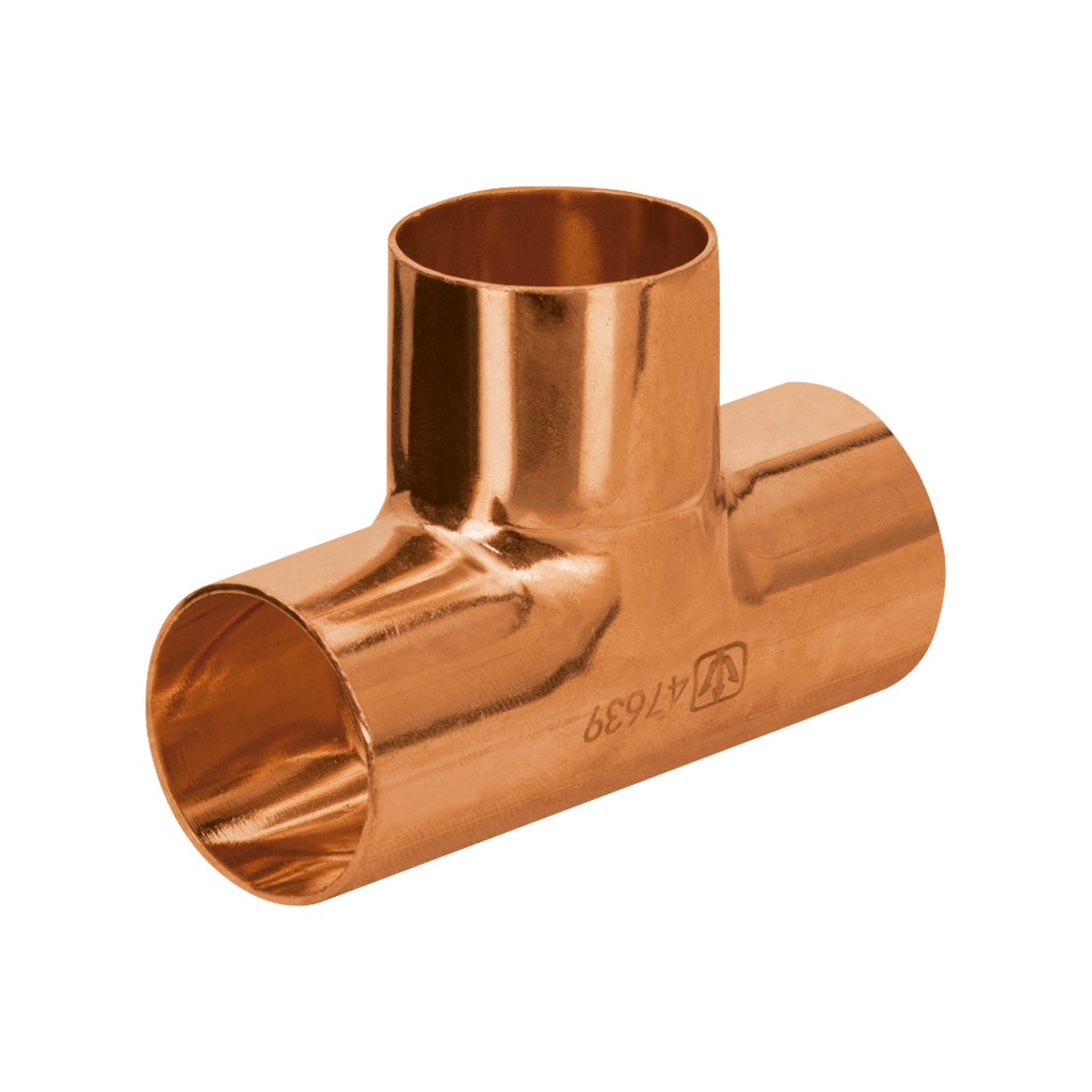 Tee de cobre sencilla de 1', Foset Basic