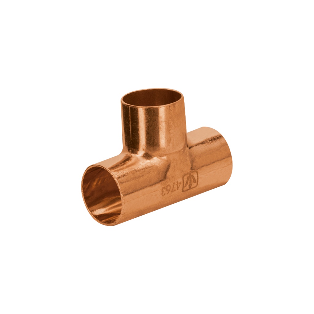 Tee de cobre sencilla de 1/2', Foset Basic - Pag 533