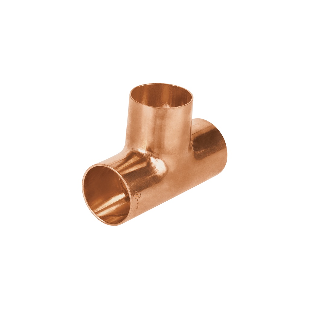 Tee de cobre sencilla de 3/4', Foset Basic