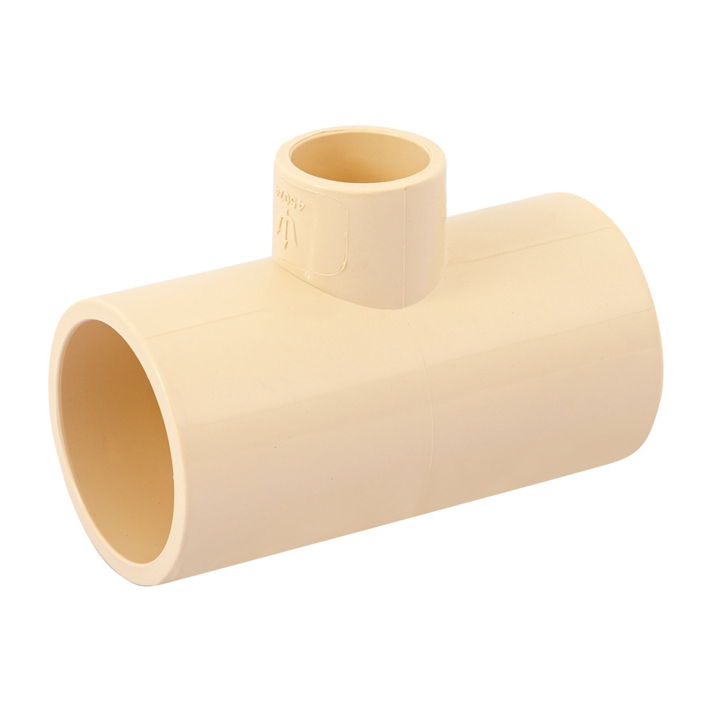 Tee reducida central de CPVC 1' x 1' x 1/2', Foset - Pag 524
