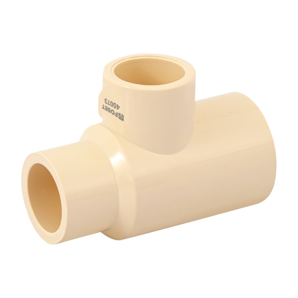 Tee reducida lateral de CPVC 3/4' x 1/2' x 1/2' , Foset - Pag 698