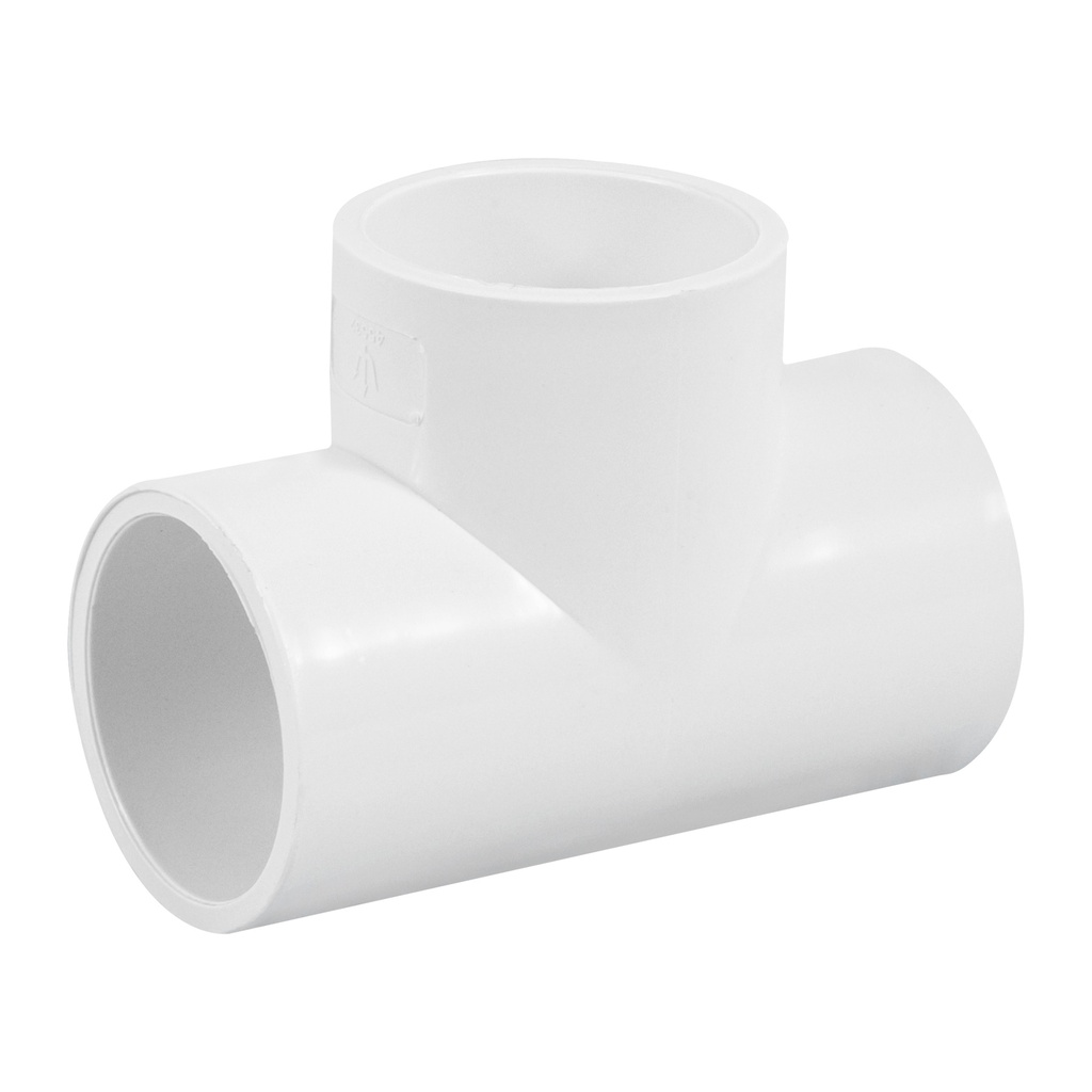 Tee sencilla de PVC 1-1/4', Foset - Pag 523