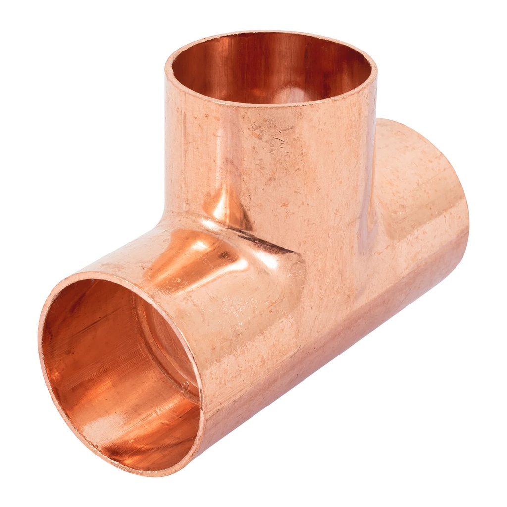 Tee sencilla de cobre 1-1/2', Foset - Pag 532