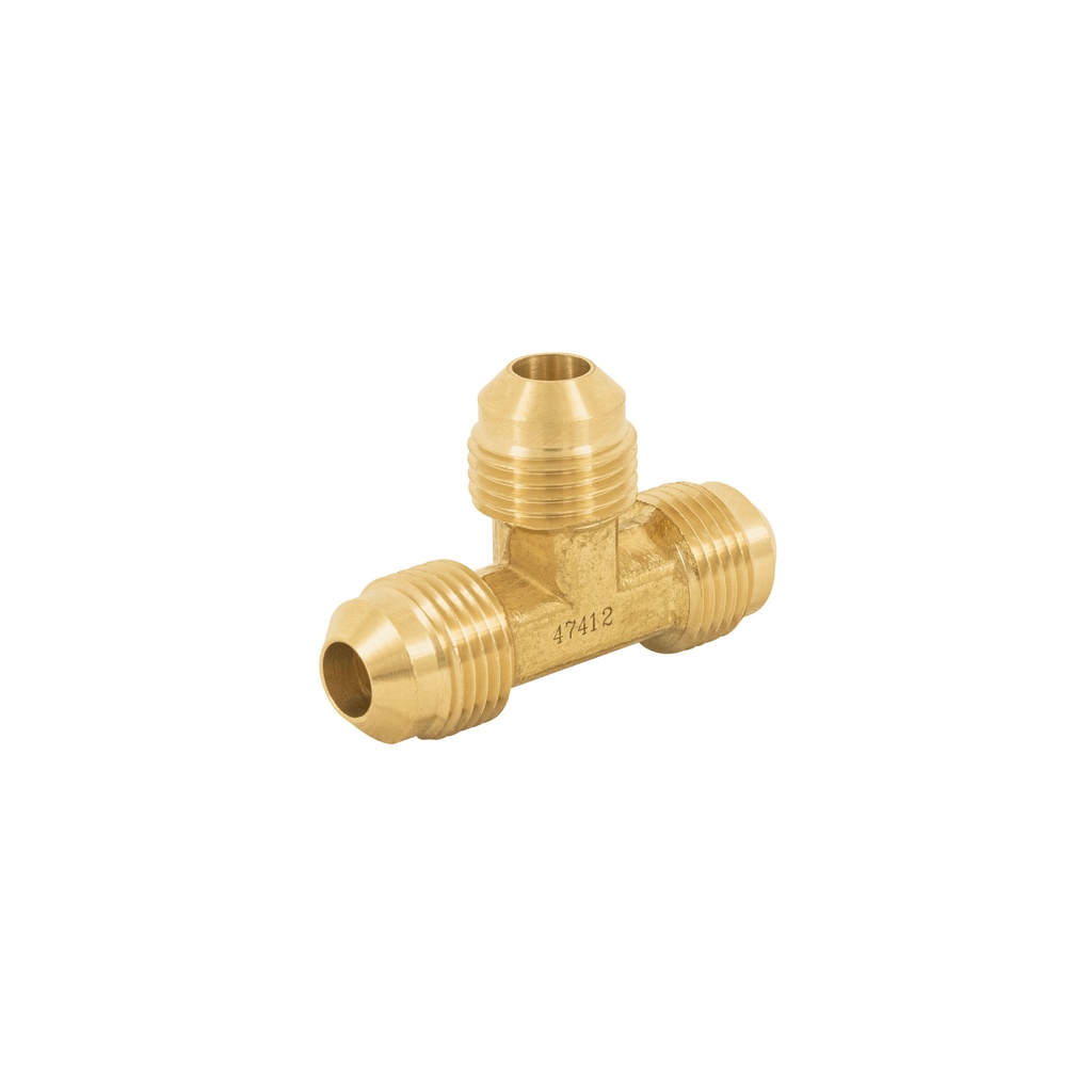 [T47412] Tee unión de latón 3/8', Foset