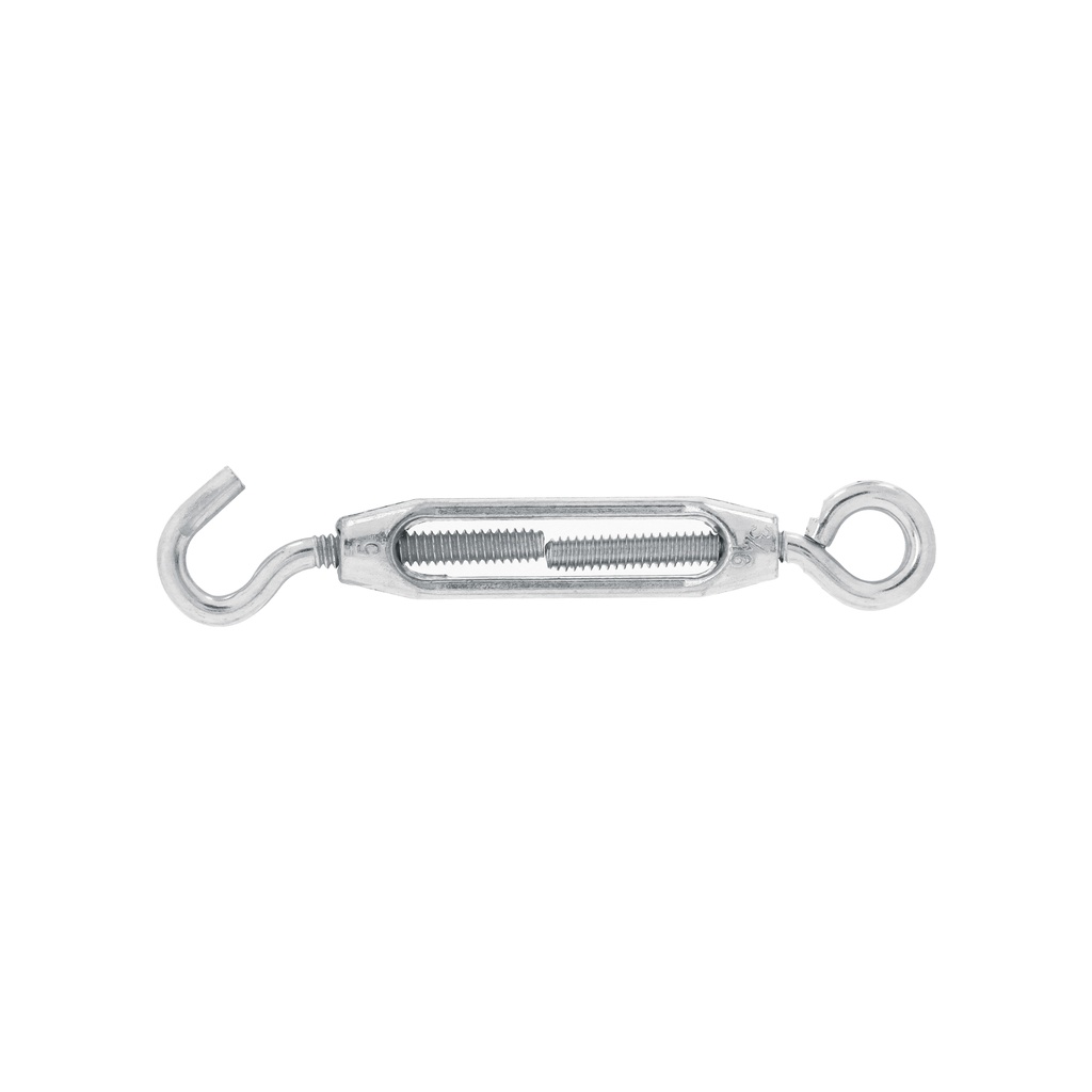 Tensor zinc 3/16' gancho-argolla, Fiero