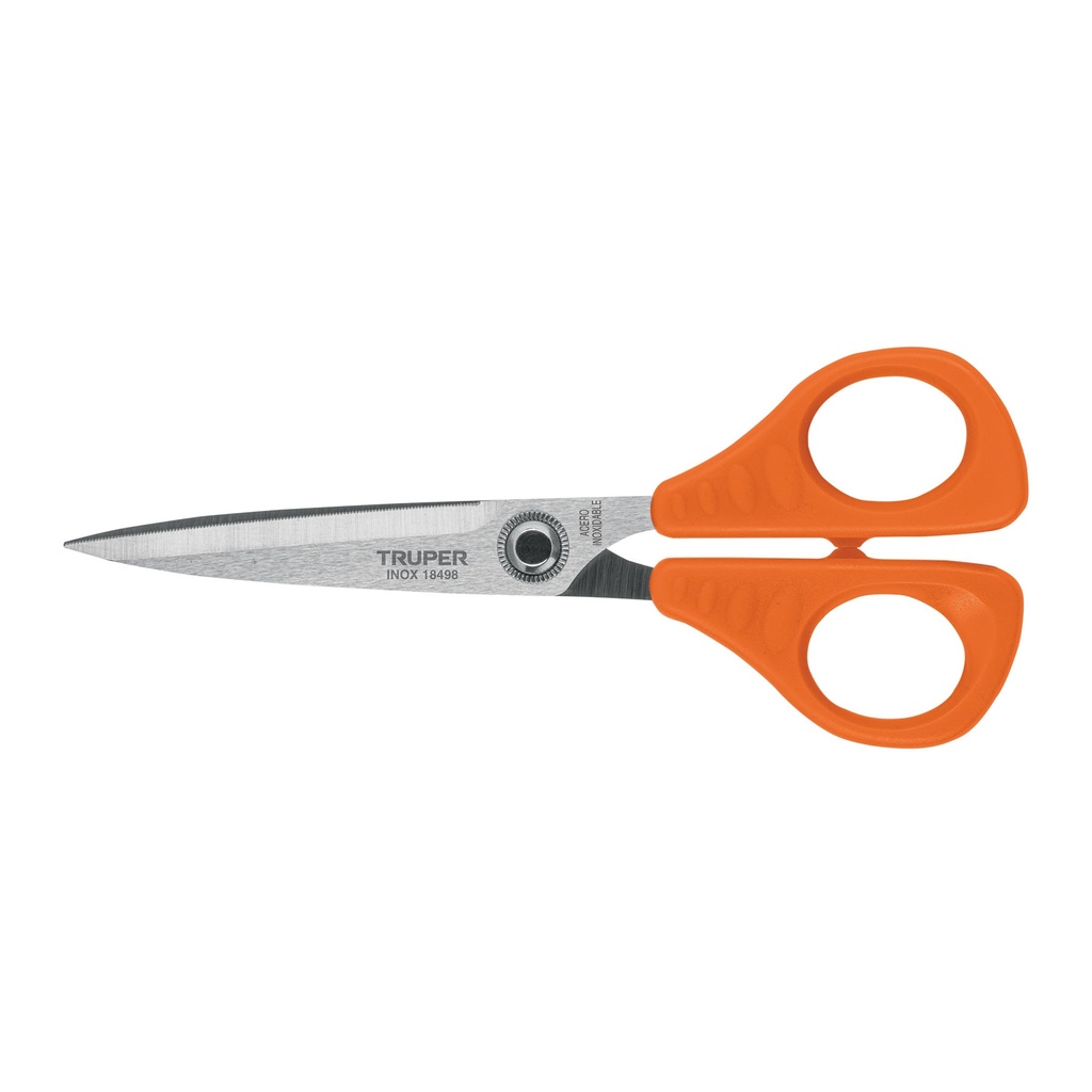 [T18498] Tijera 6-1/2' de acero inoxidable para oficina, Truper