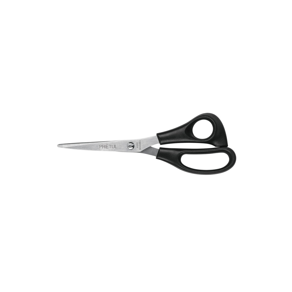 [T23186] Tijera 7' de acero inoxidable para casa y oficina, Pretul