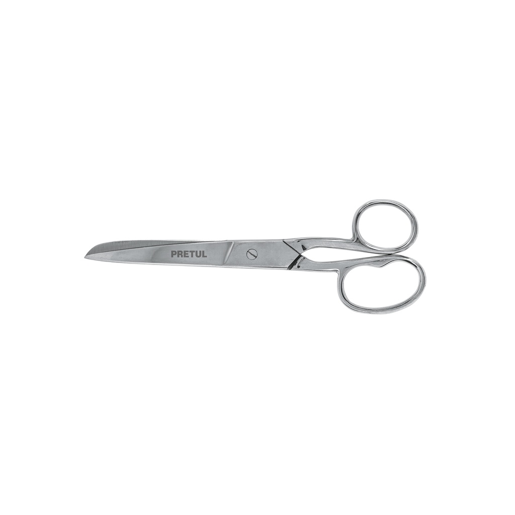 [T23162] Tijera 7' ojo grande acero inoxidable para costura, Pretul