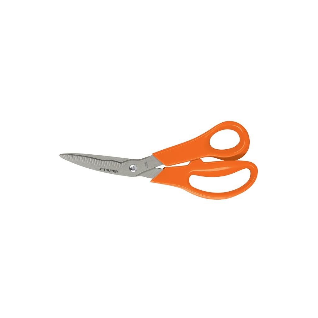 [T18564] Tijera 8' multiusos de acero inoxidable, cuchillas dentadas