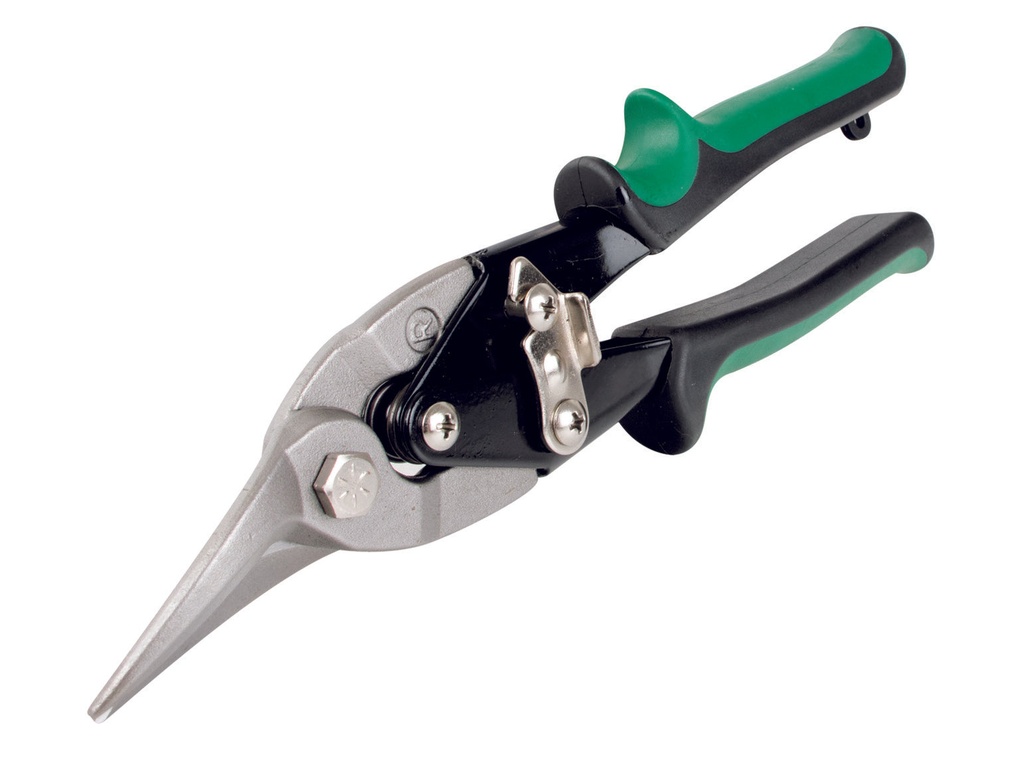 Tijeras de Aviación 9 1/2"", Corte Derecho