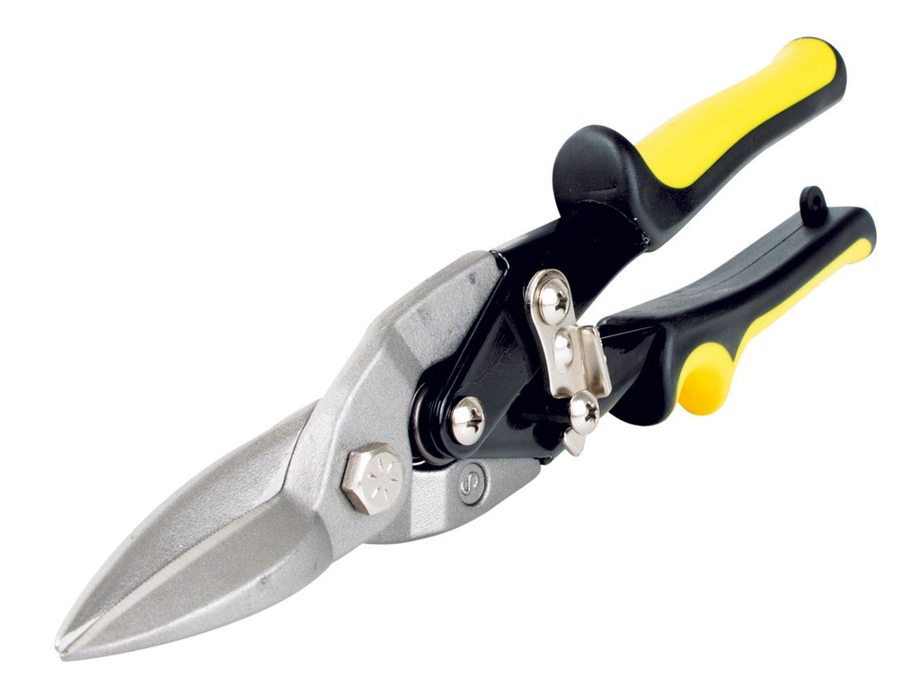 Tijeras de Aviación 9 1/2"", Corte Recto