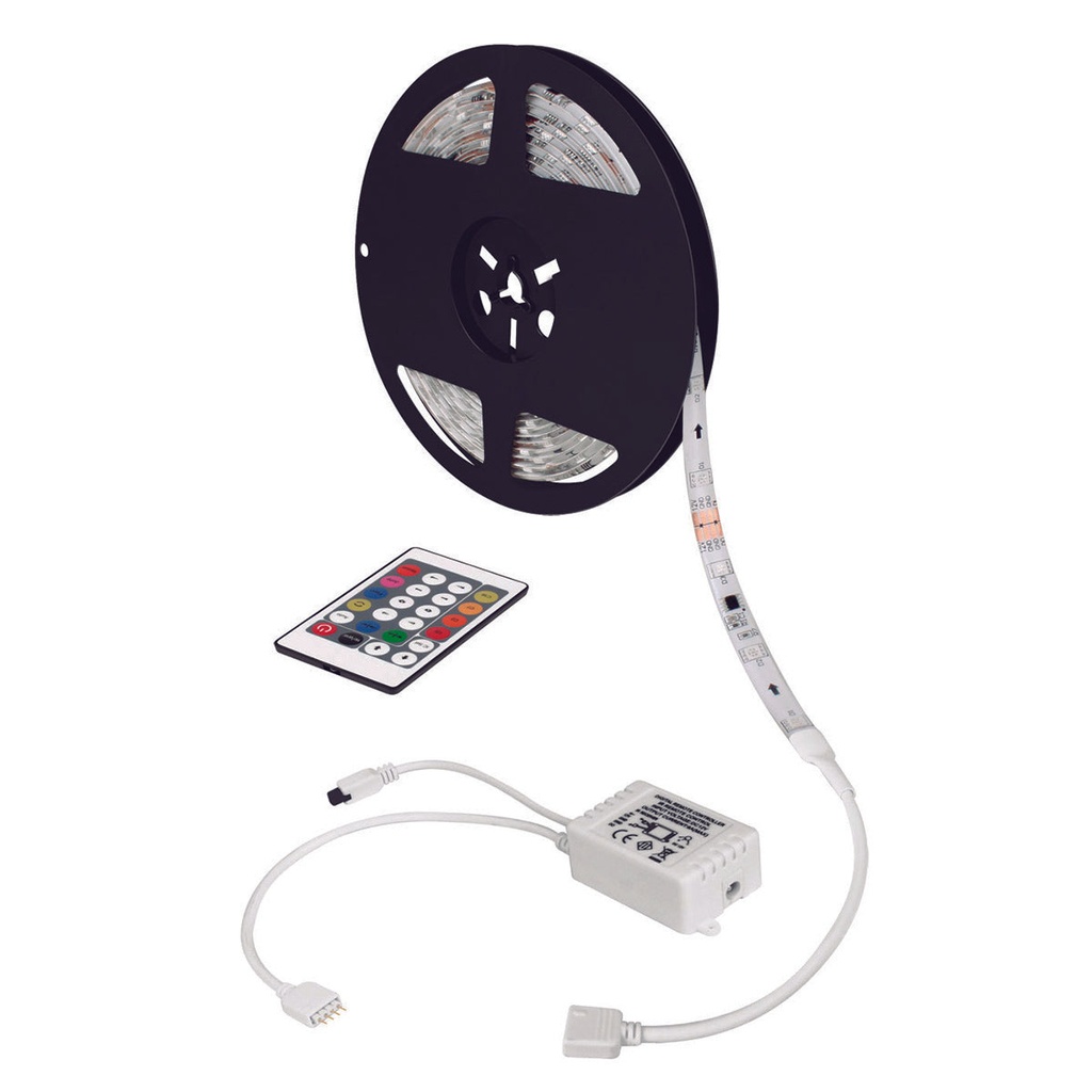 Tira LED RGB SMD3528 (5 mts) IP65 60 LED/mt ECO