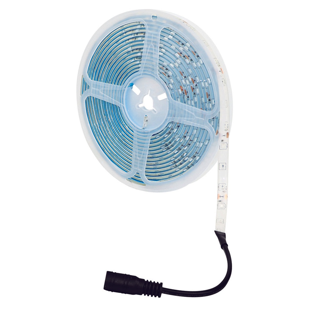 Tira LED para exterior (IP65) color ambar 2200K (5 mts) - Línea ECO