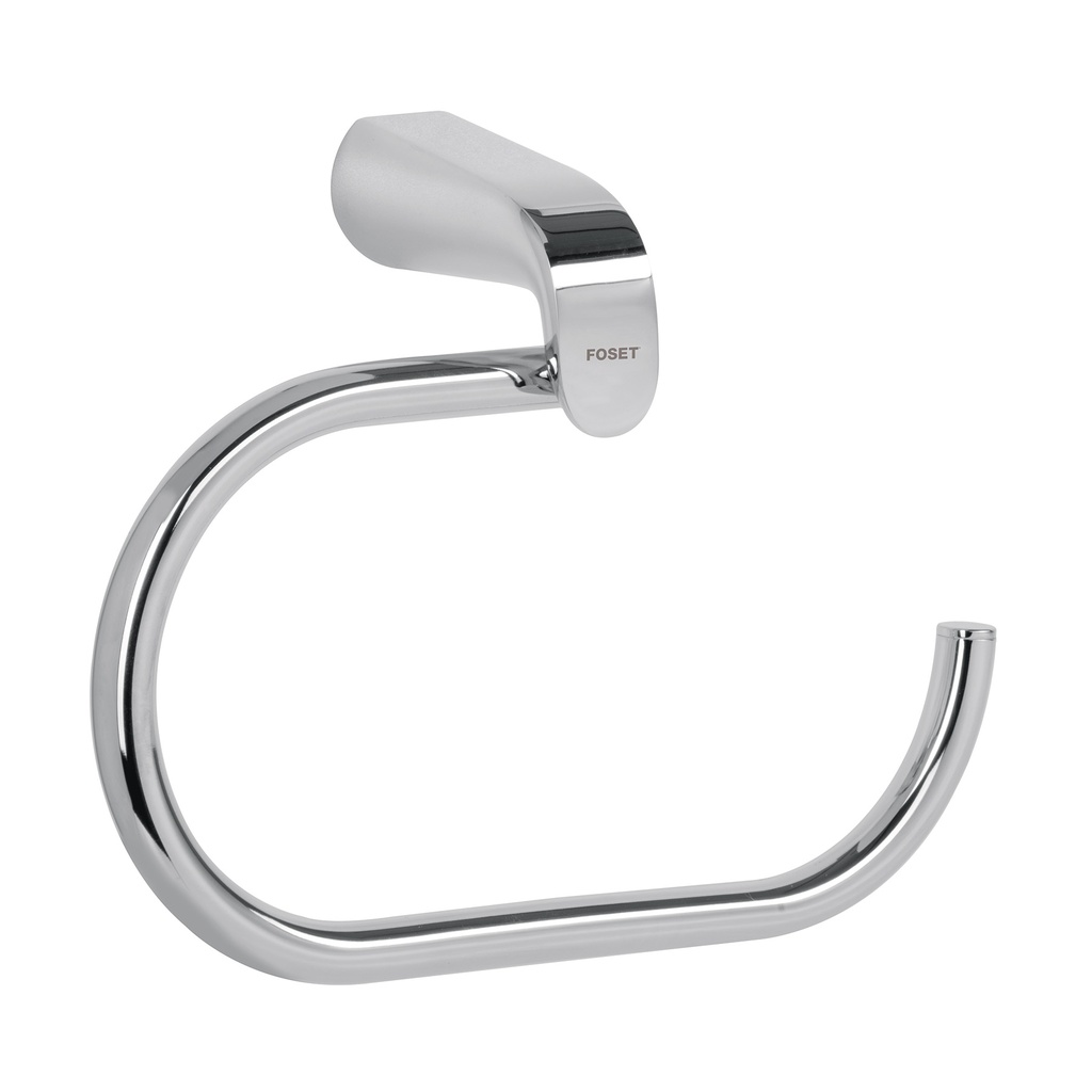 Toallero argolla de latón en acabado cromo, Foset Riviera - Pag 494