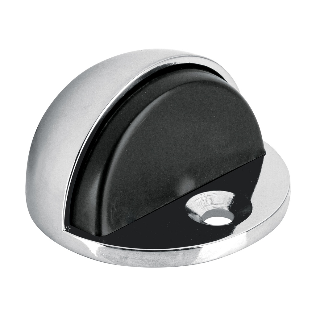Tope para puerta tipo domo, acabado cromo, Hermex