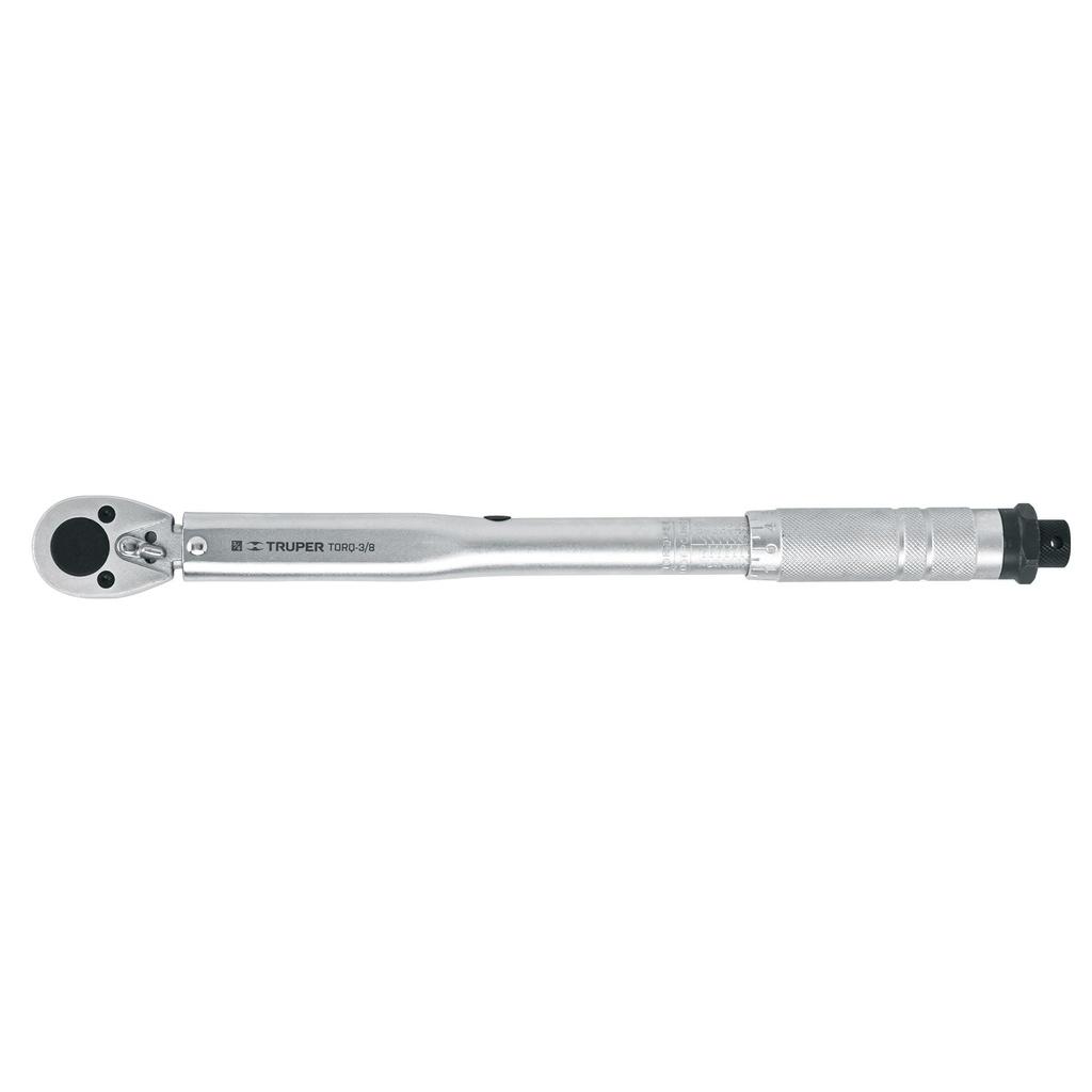 Torquímetro de trueno, dos lecturas, cuadro 3/8', Truper